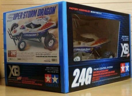TAMIYAタミヤ1/10XBスーパーストームドラゴン プロポバッテリー付塗装済