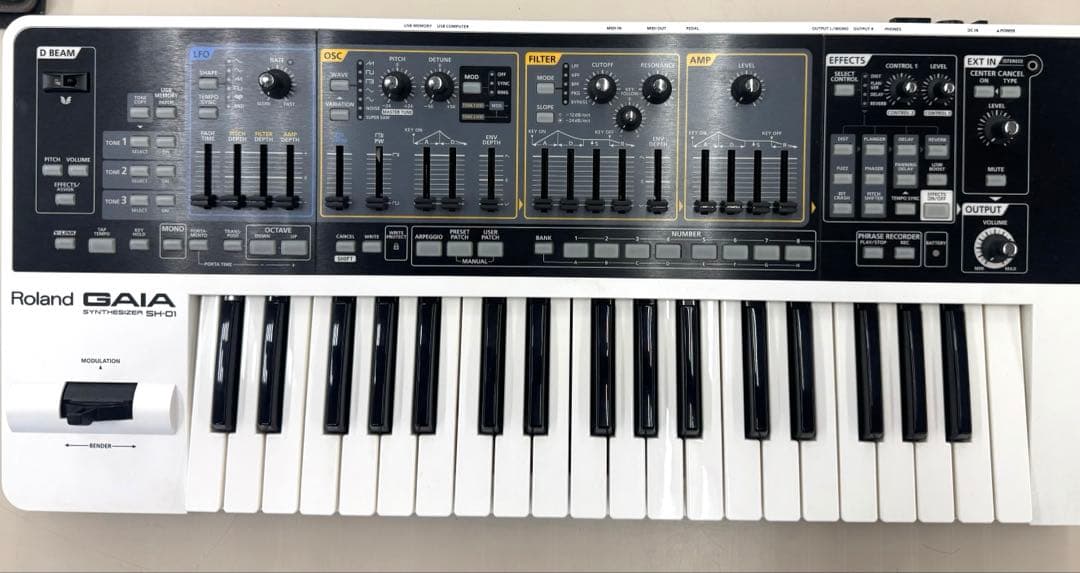 Roland GAIA SH-01 ローランド シンセサイザー 37鍵
