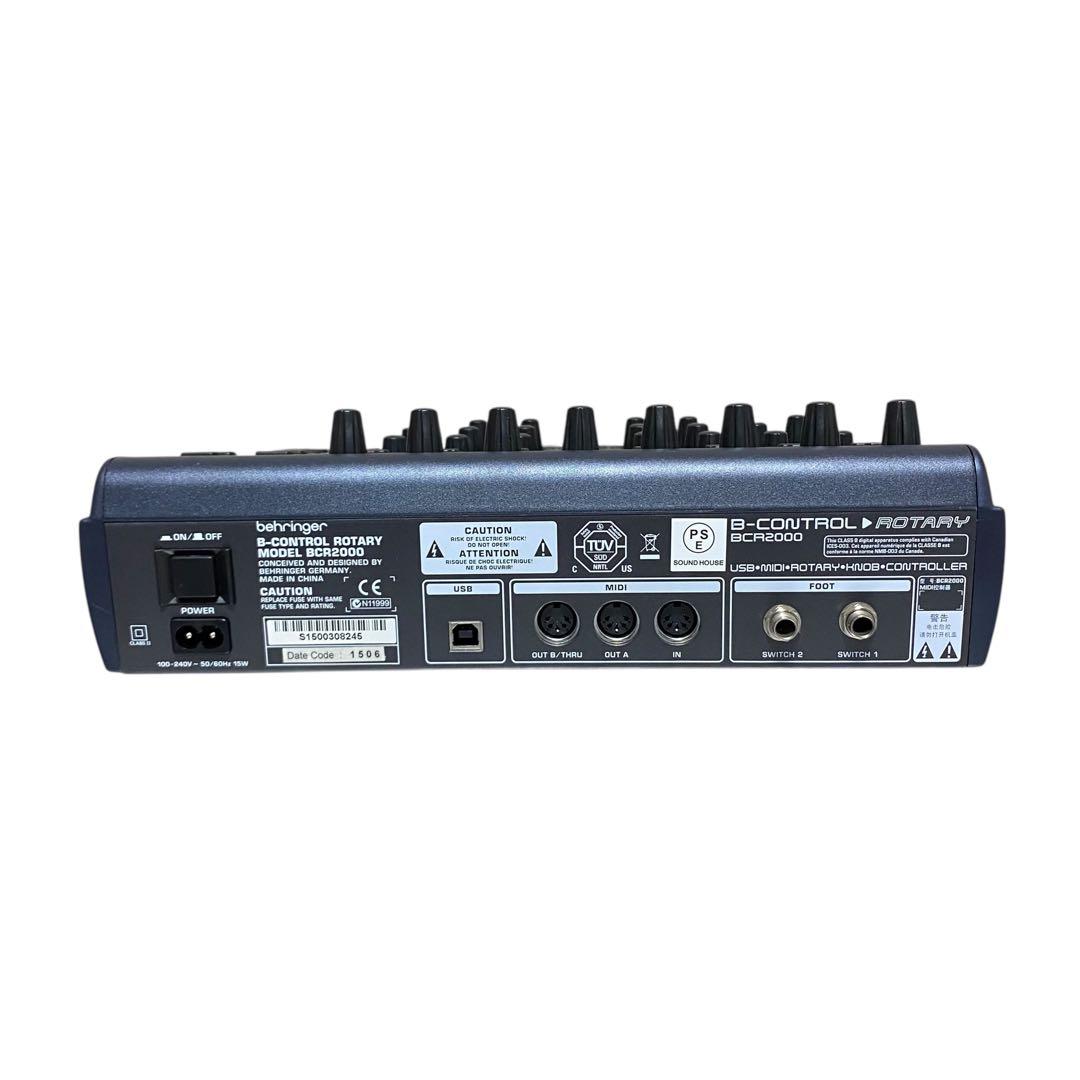 【良品】ベリンガー　BCR2000 MIDIコントローラ　フィジカルコントローラ