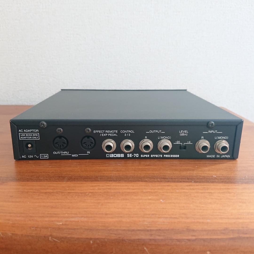ギター BOSS SE-70 SUPER EFFECTS PORCESSOR