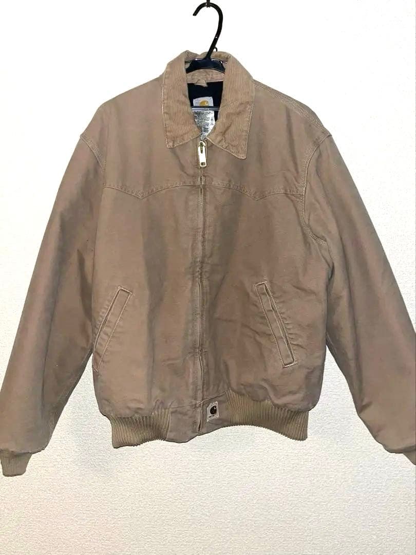 Carhartt ダック/デトロイト ジャケット ブラウン 短丈 L〜XL相当