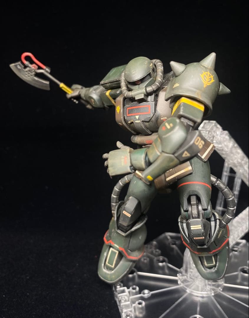 【ガンプラ完成品】　HG リアルタイプザクⅡ
