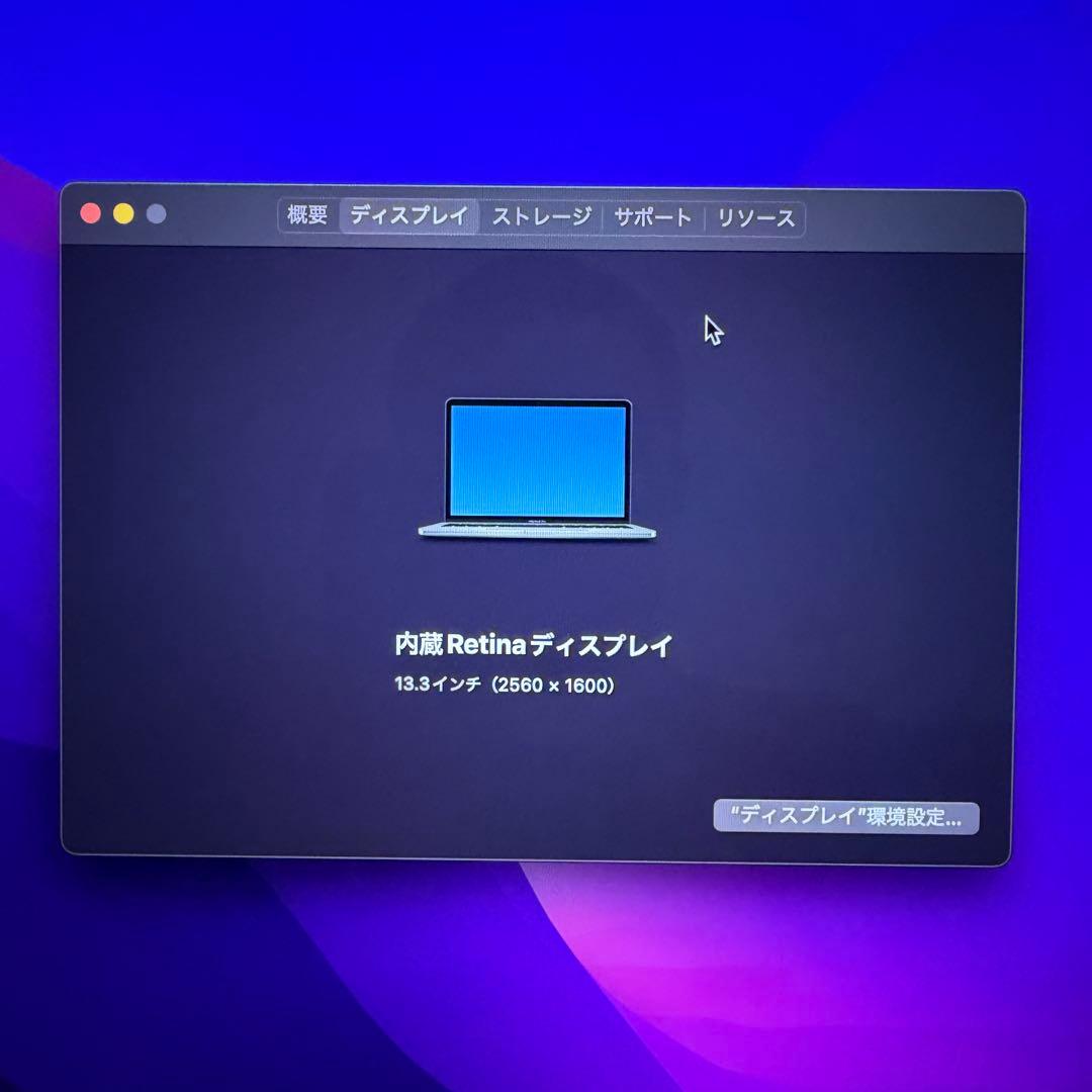 Apple MacBook Pro 13インチ 500GB 2016年モデル