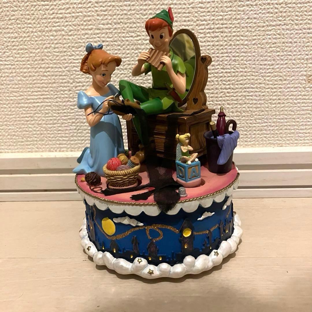【希少】 ディズニー Disney ピーターパン からくりオルゴール オルゴール