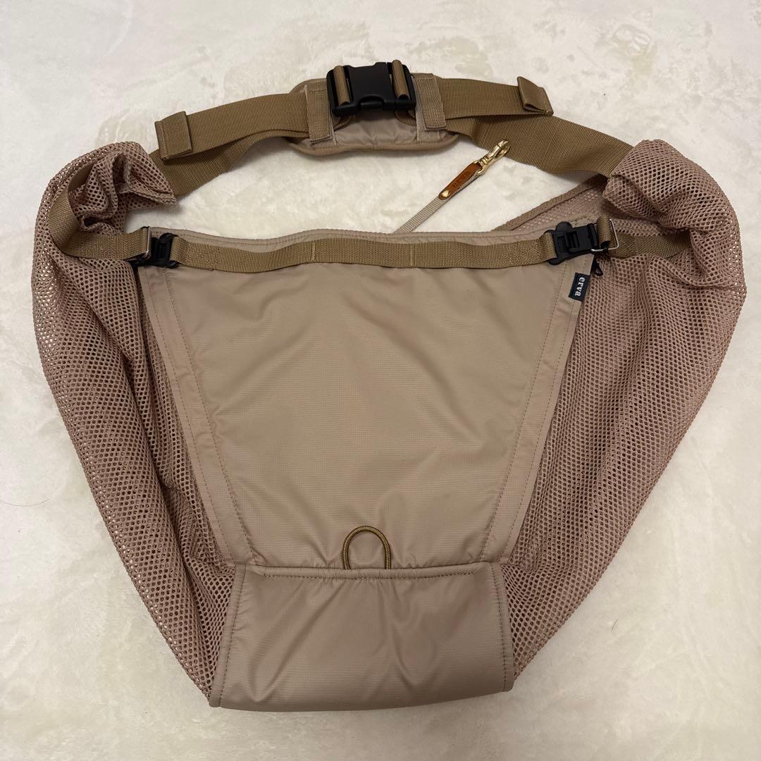 【erva】メッシュアベルトスリング 4kg~15kg ドッグスリング