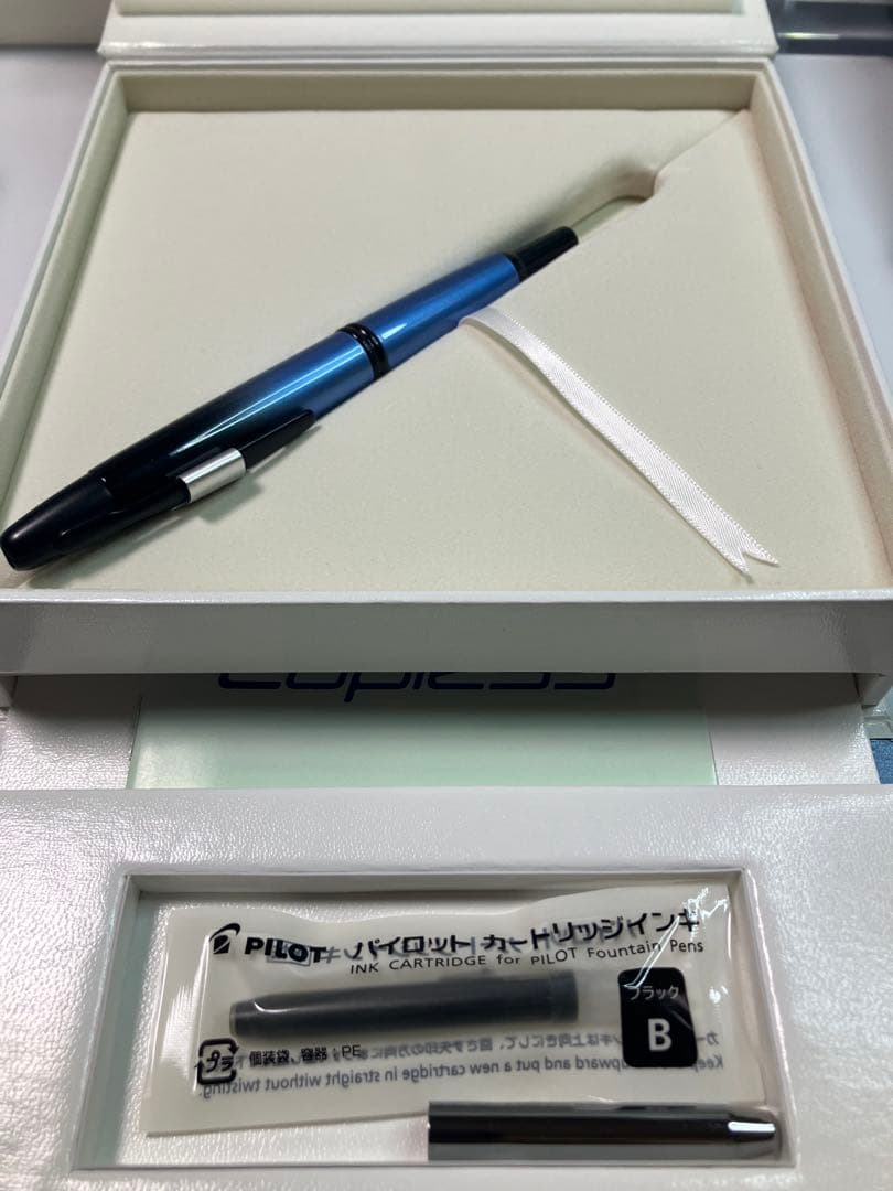 PILOT　パイロット　キャップレス　2021年限定　ブラックアイス　M-nib