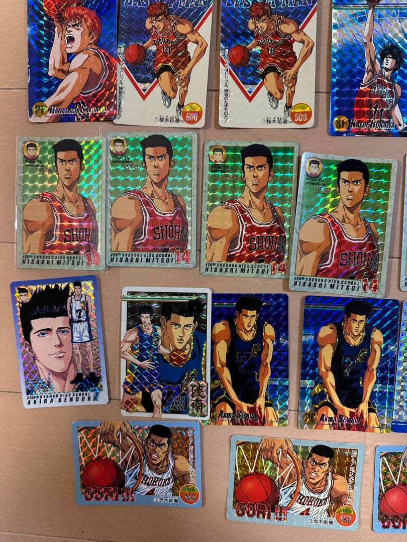 【バラ売り可】SLAM DUNK スラムダンク キラ　カードダス、35枚