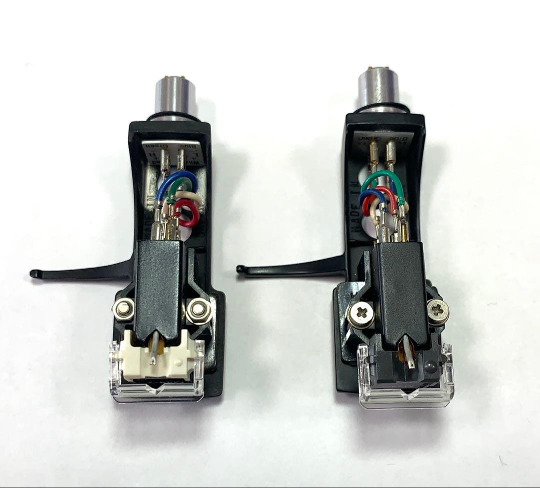 SHURE M44G M44-7カートリッジ Technicsヘッドシェルセット
