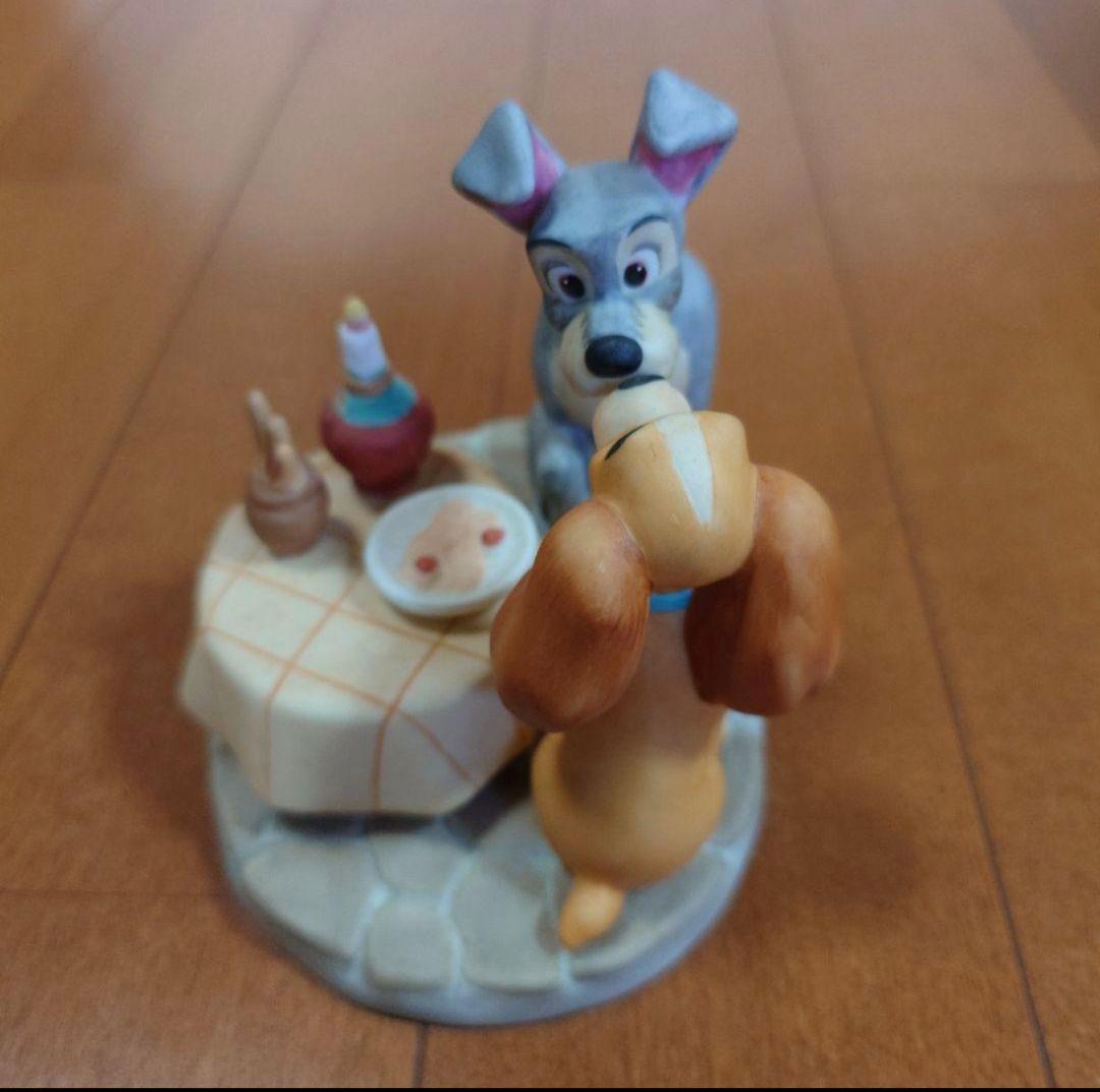 【美品レア】ディズニー わんわん物語 レディ&トランプ スゥイートキスシリーズ