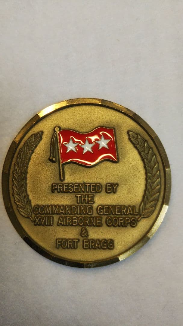 米陸軍　第18空挺軍団長（中将）チャレンジ