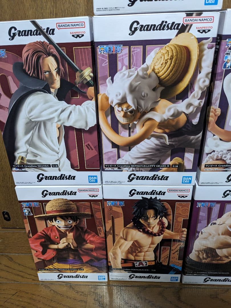 Grandista グランディスタ ワンピース フィギュア 7点セット売り未開封