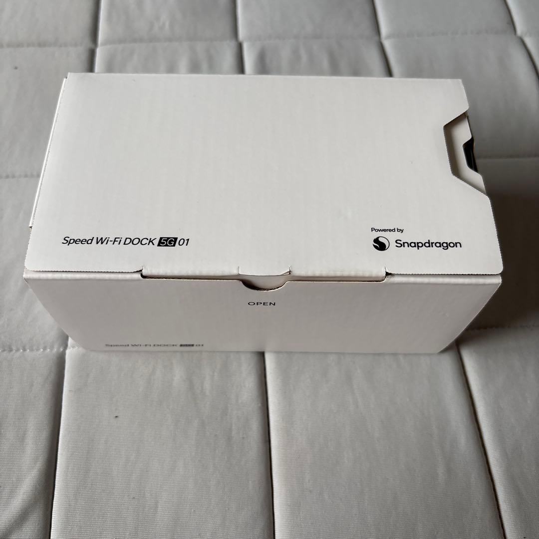 不*火様 【美品】Speed Wi-Fi DOCK 5G 01