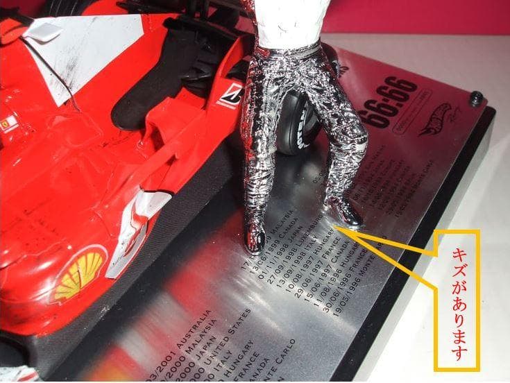 難　フェラーリ　F１　２４８　シューマッハ　サンマリノGP　特別限定品　1／18