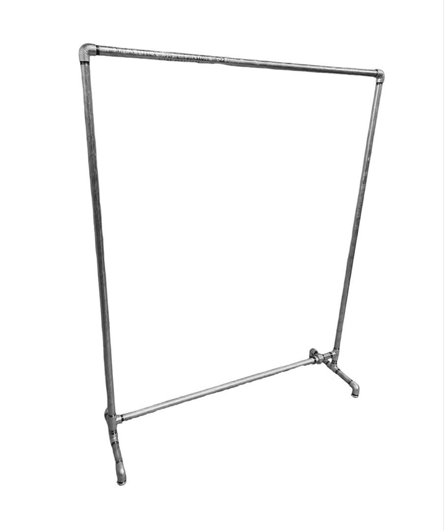 ハンガーラック　ガス管