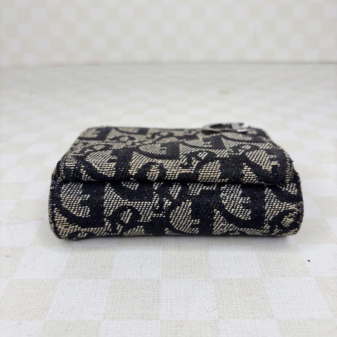 極美品　Dior ディオール　二つ折り財布　コンパクトウォレット　M28
