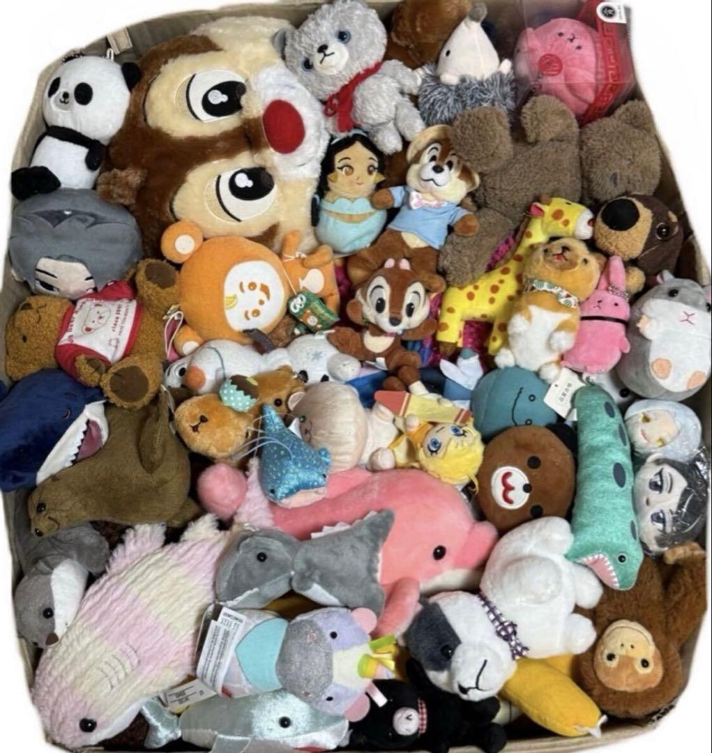ノンジャンル　大量まとめ　ぬいぐるみ　マスコット 164点セット