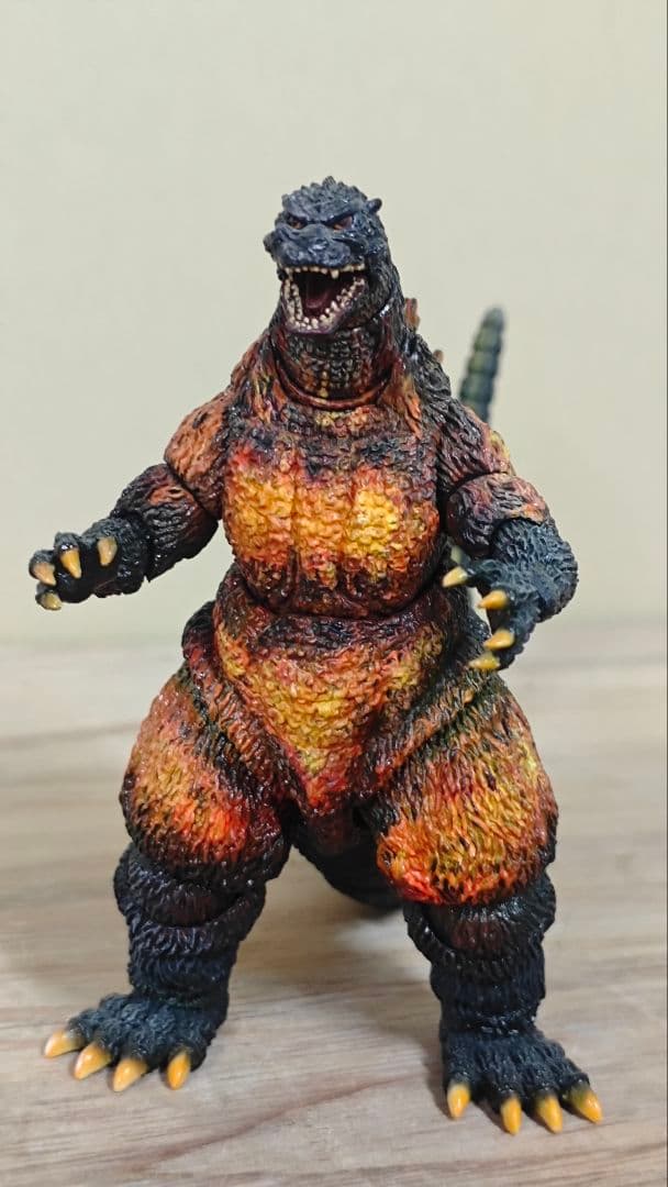 モンスターアーツ　S.H. Monster Arts バーニング　リペイント