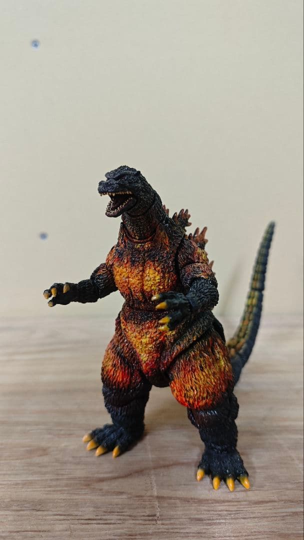 モンスターアーツ　S.H. Monster Arts バーニング　リペイント