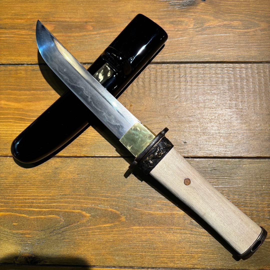 日本刀残欠クラフトナイフNo.82 久次 切先