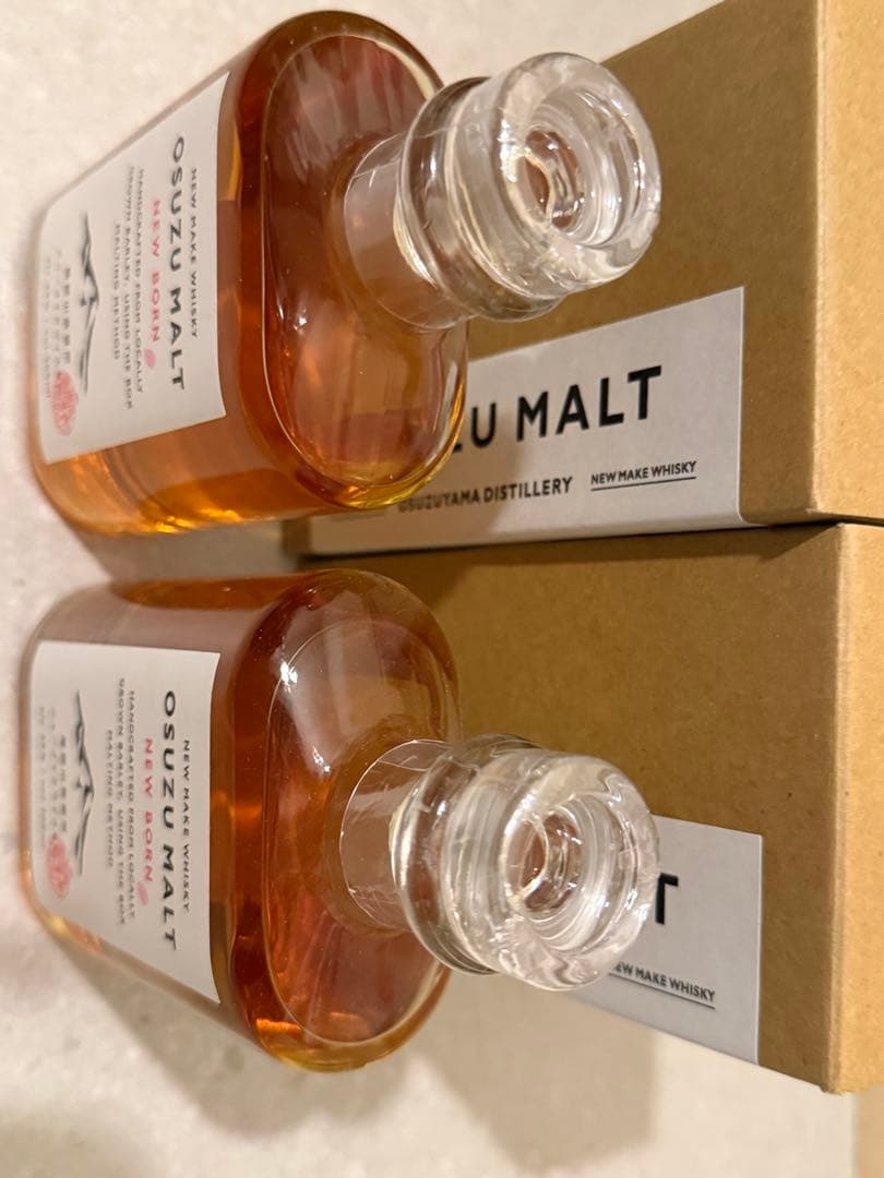 【2本セット】OSUZU MALT NEW BORN 200ml 53%