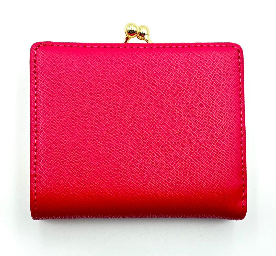 【♡新品未使用♡】Vivienne Westwood 二つ折り財布 ピーチ 人気