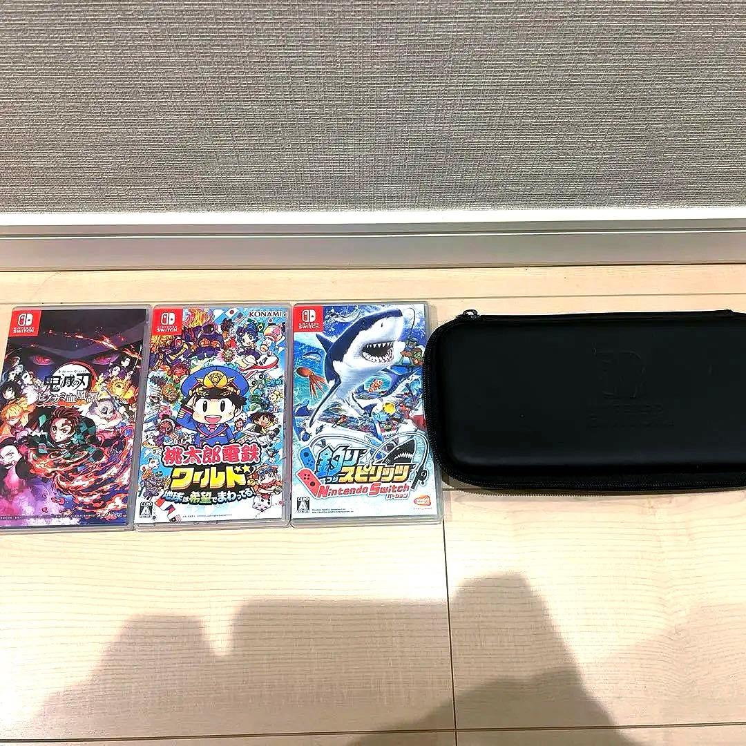 【早いもん勝ち！！】Nintendo Switch ゲーム3本セット + ケース
