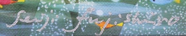 藤城清治 【Aliceのハート】 ジークレー キャンバスエディション 証明書有り