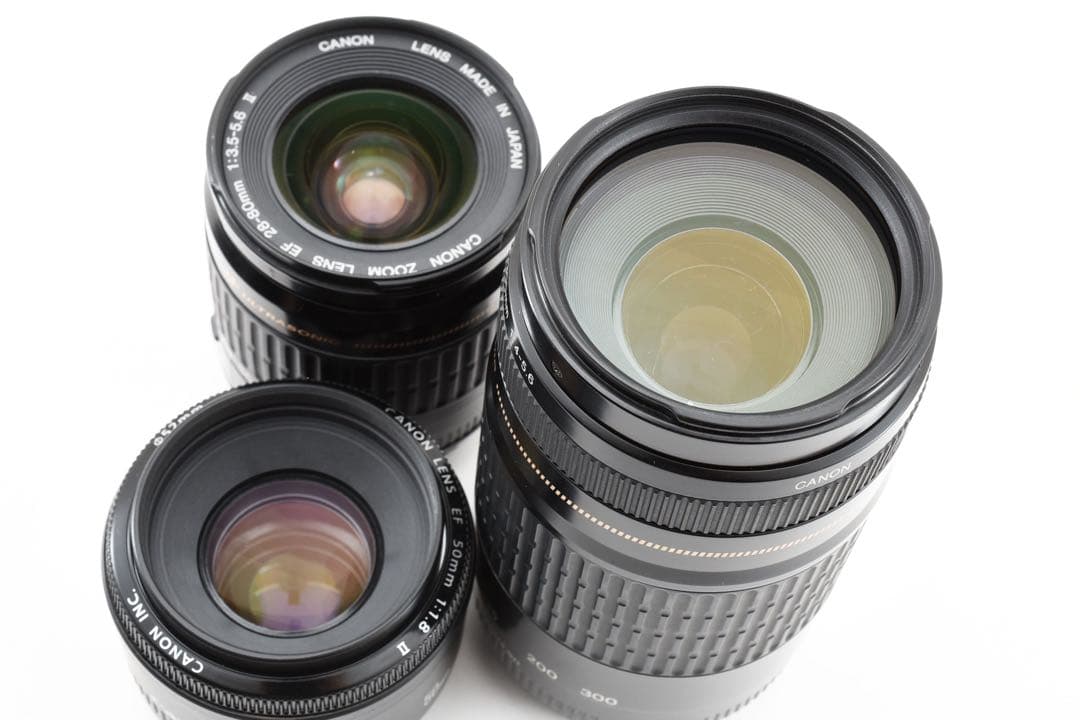 一眼レフCanon EOS 5D MarkIII標準&望遠&単焦点レンズセット