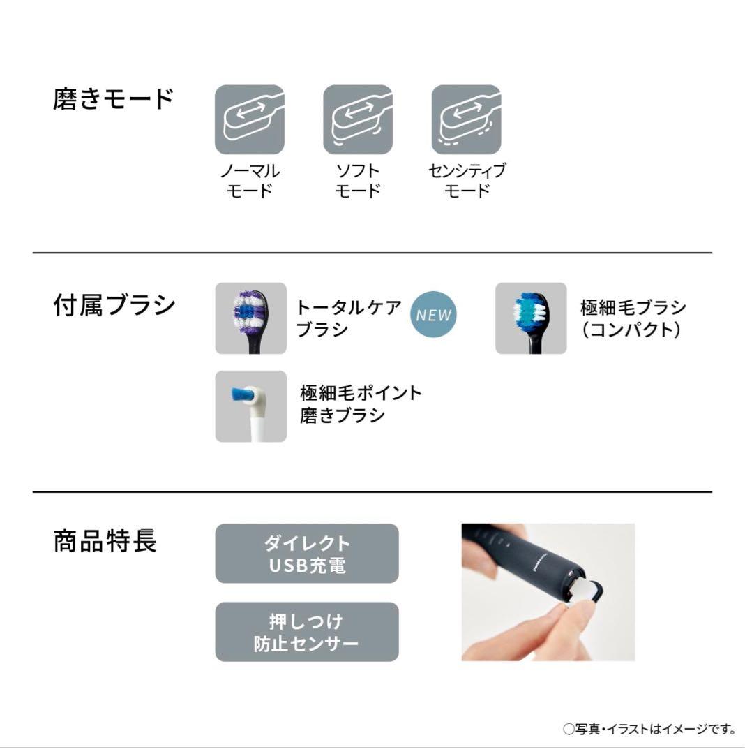 Panasonic ドルツ EW-DA57-A 電動歯ブラシ