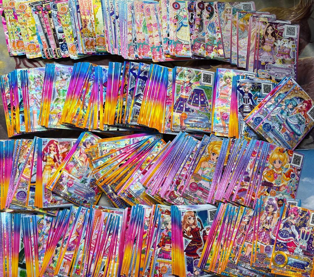 AABBCC　アイカツ カード 1000枚 大量 まとめ売り セット