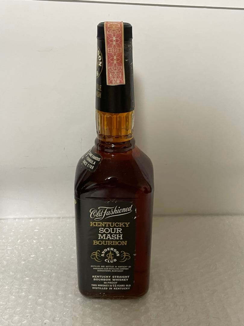 未開栓 アンダーソンクラブ 15年 バーボン 750ml 43度 ウイスキー