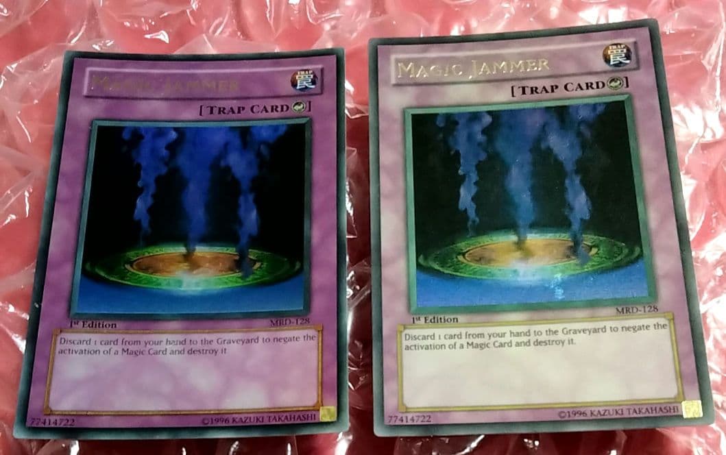 美品 エラー faded マジックジャマー 初期 1st 遊戯王