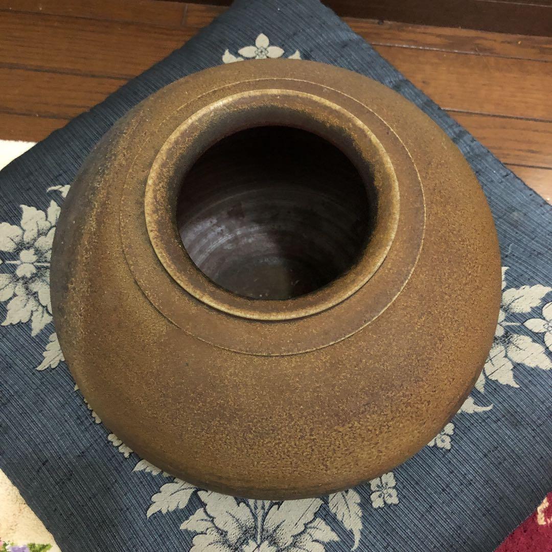 備前焼　大壺