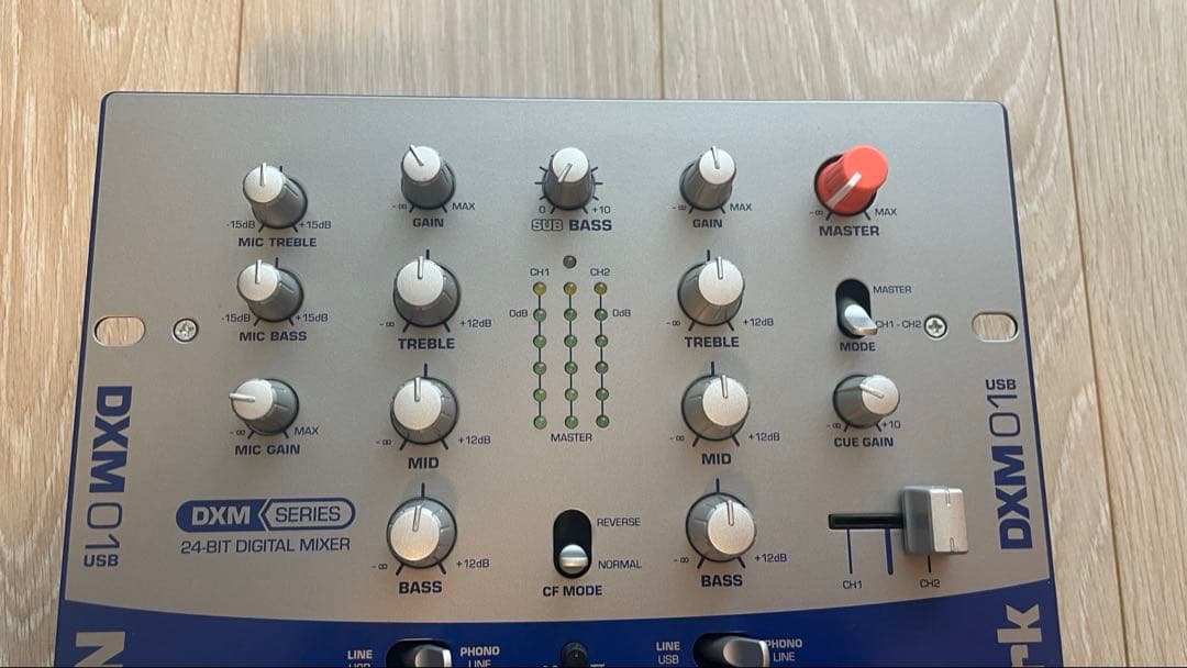 【動作品】Numark dxm01 USB dj ミキサー
