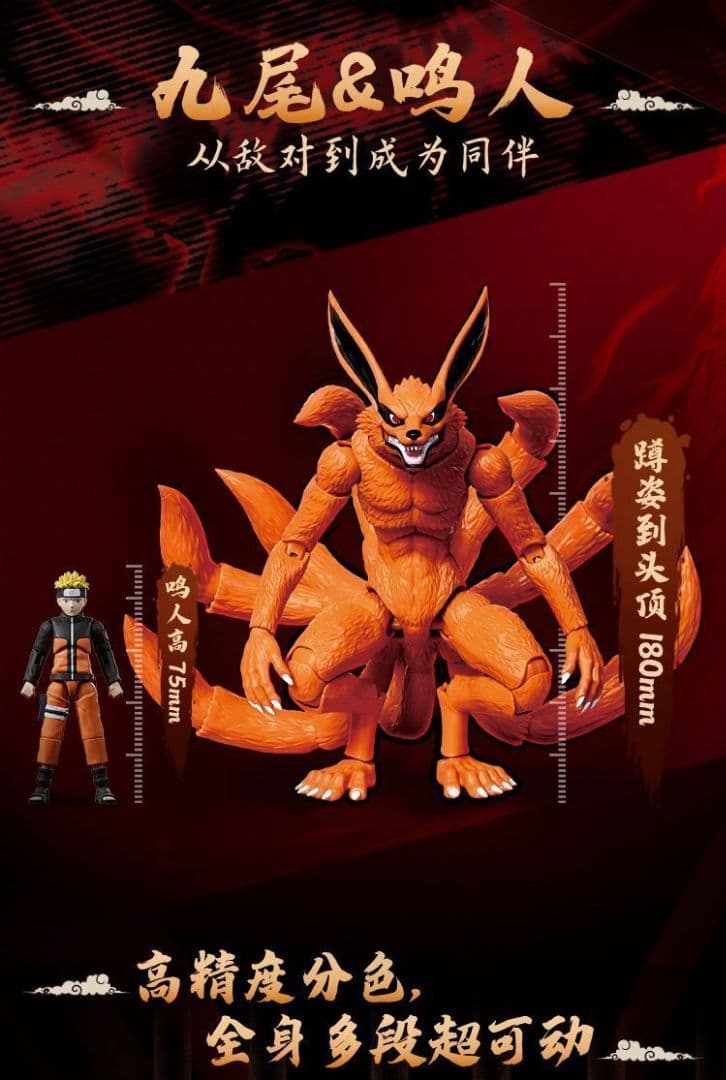 NARUTO ナルト 疾風伝 九喇嘛 (九尾) プラモデル