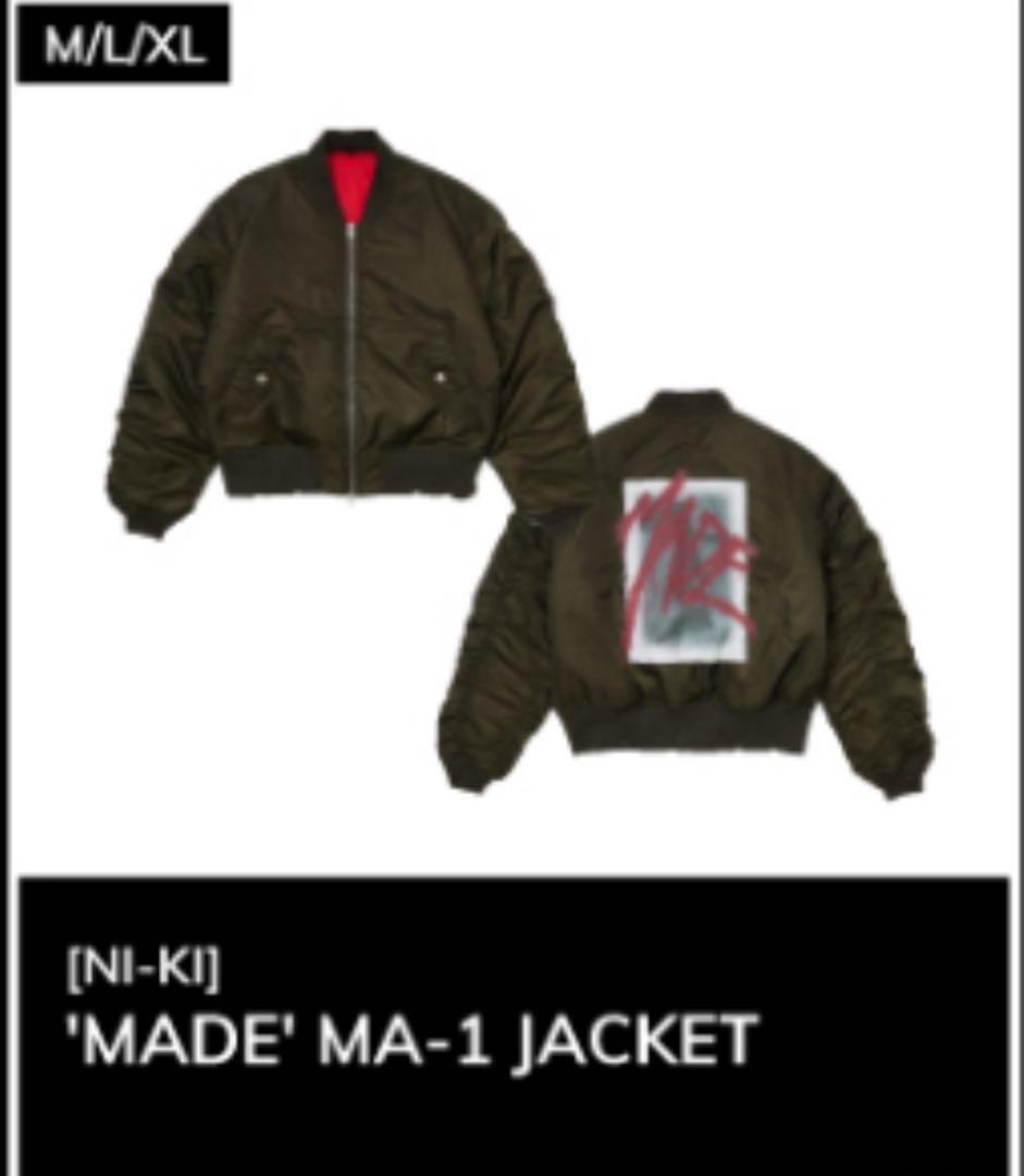 ENHYPEN ニキairtistmade MA-1 JACKET Mサイズ