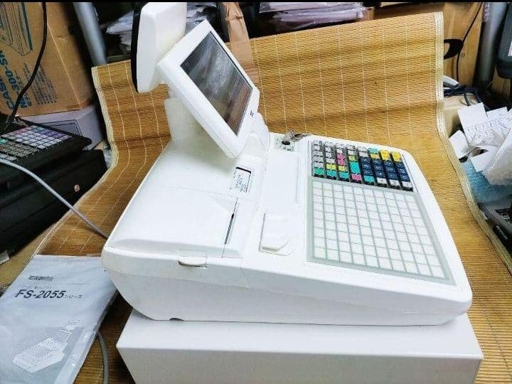 テックレジスター　FS-2055-V2　店名無料　インボイス対応　001058