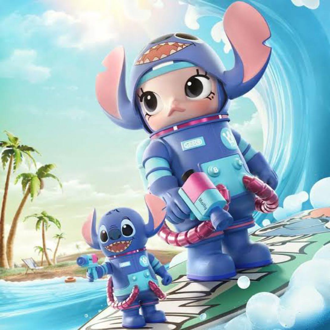 Piポップマート メガ スペース モリー 400％スティッチ Stitch