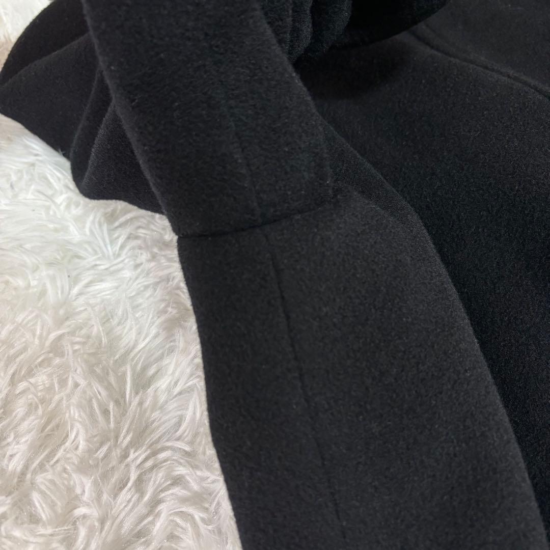美品 ✨ miss Chloe ダブル ロングコート カシミヤ混 ショールカラー