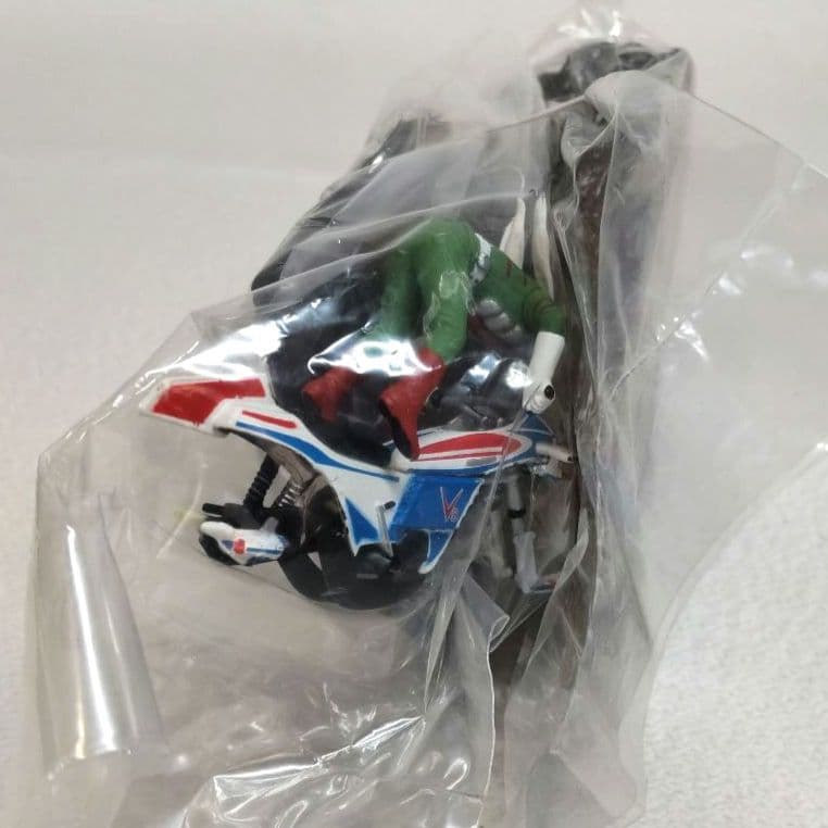 〈未組立〉名鑑シリーズ 仮面ライダーアクション マシンエクスプロージョン 5種