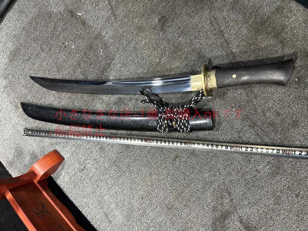 剃首造片手斬り馬刀  古兵器 武具 刀装具 日本刀 模造刀 居合刀