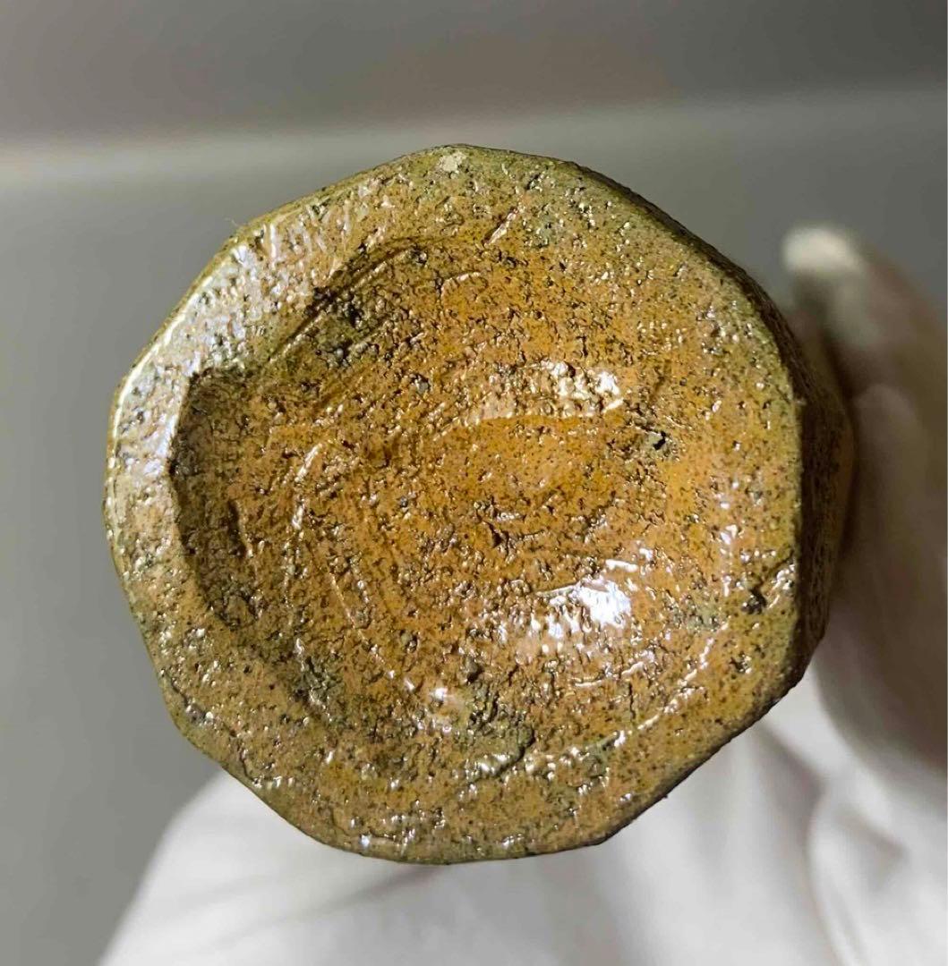 茶道具　細筒花入　9代　大樋長左衛門