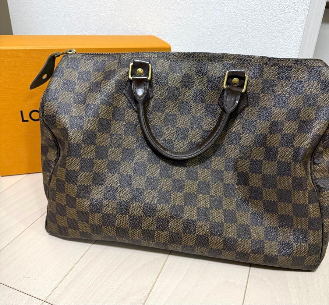 Louis Vuitton ダミエ キャンバス スピーディ ハンドバッグ