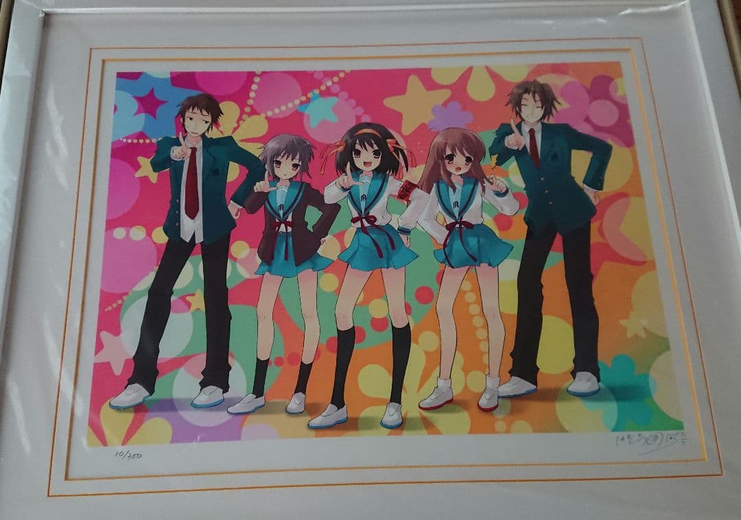 涼宮ハルヒの憂鬱　88グラフ　/ いとうのいぢ先生　直筆サイン入り