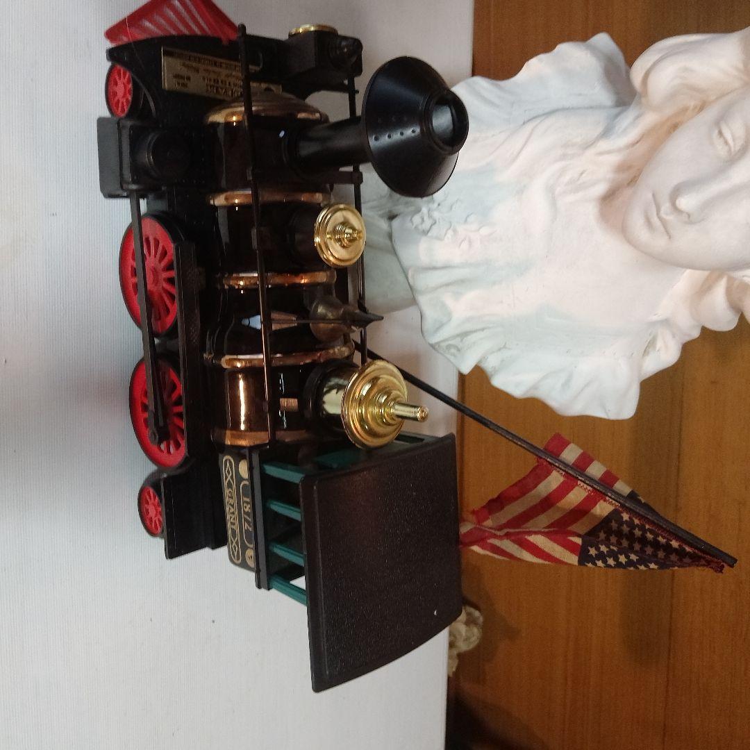 GRANT 1872 蒸気機関車 黒と赤