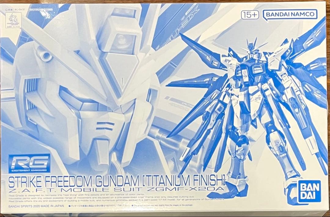 【未開封】1/144 RG ZGMF-X20A ストライクフリーダムガンダム