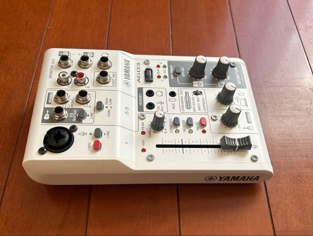 DTM・DAW YAMAHA AG03 MK2 W