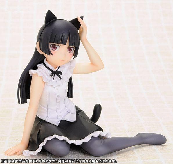 新品未開封！ 黒猫 お座りVer. ウェーブ 1/8 完成品フィギュア 俺妹