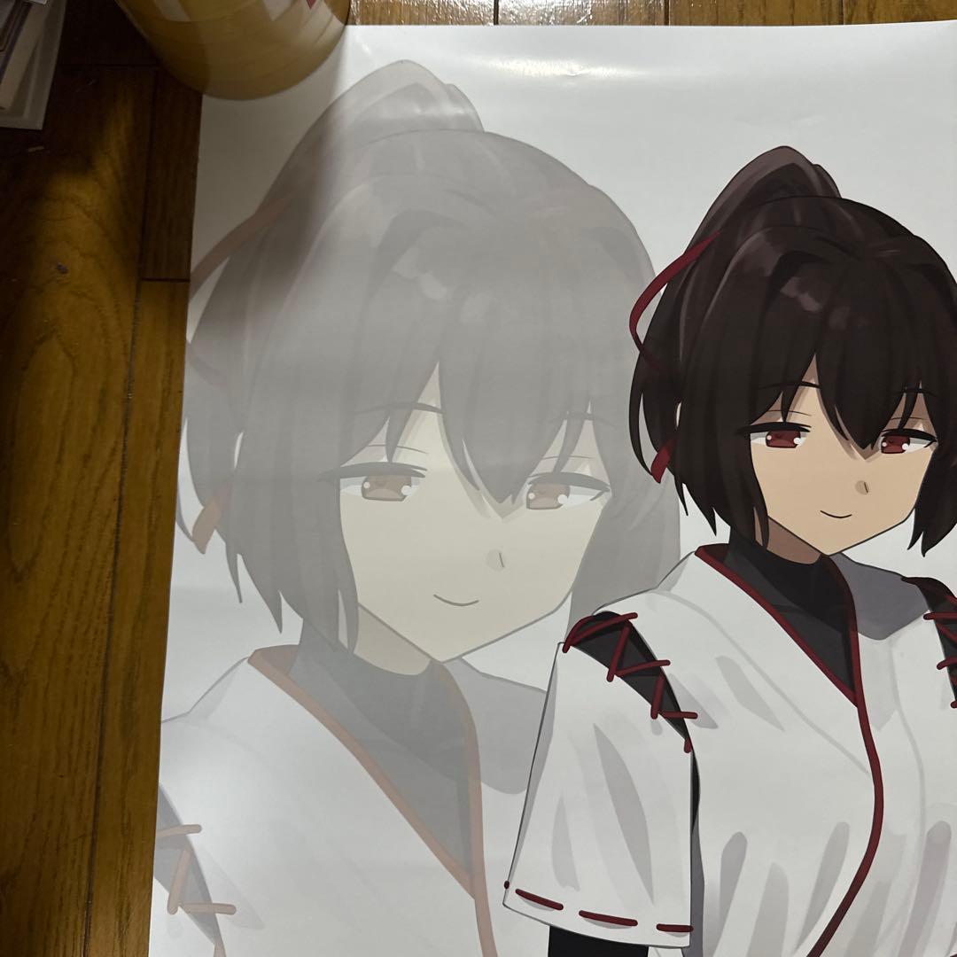 ♢ 公式「艦これ」展 伊勢 日向 衣笠 B2 ポスター 3枚セット