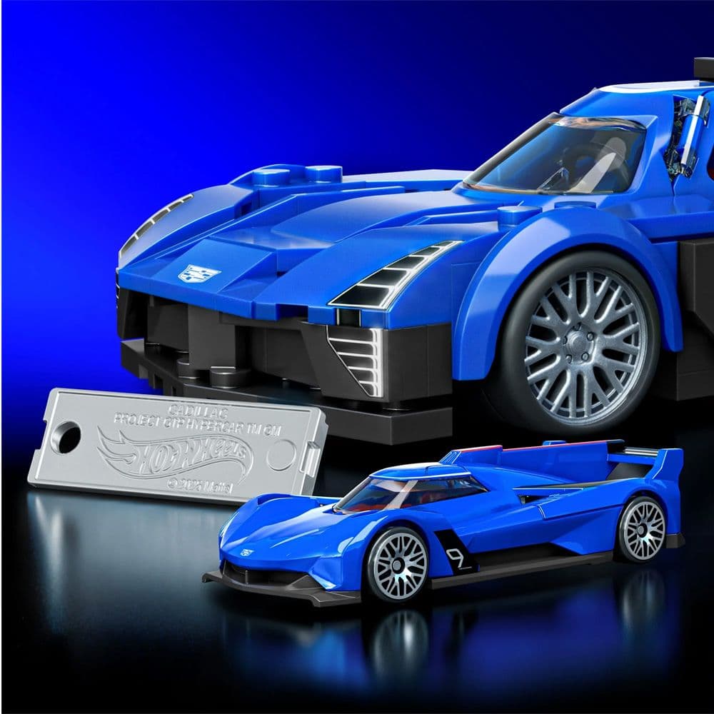 ホットウィール キャデラックプロジェクト GTP ハイパーカービルディングセット